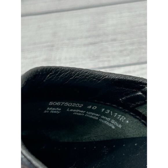 Dansko Womens Comfort Work Shoes Printed Clogs Closed Toe Slip On Blue Size 40 - Picture 9 of 11